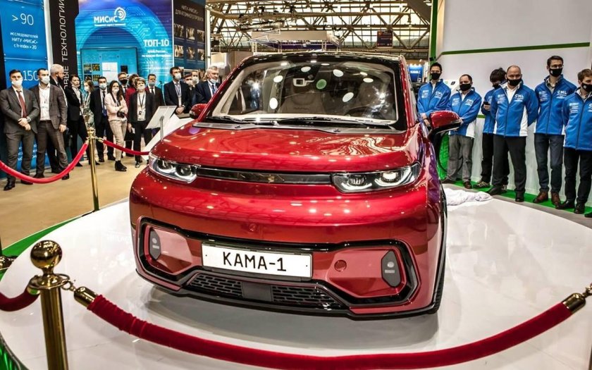 КАМАЗ кроссовер электромобиль