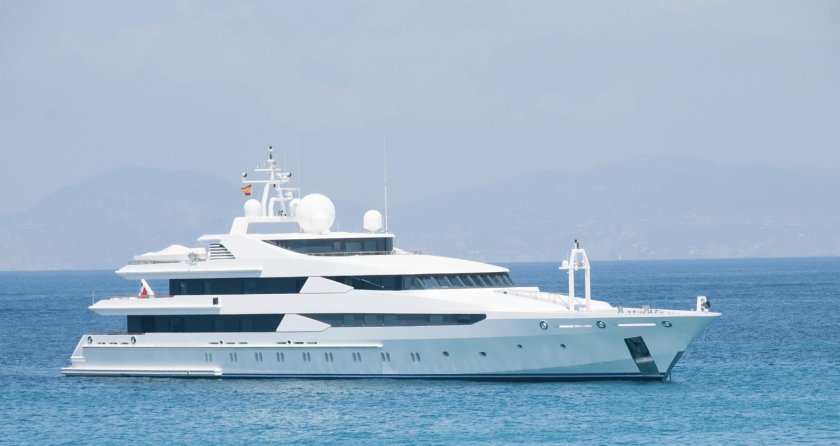 Luxury motor yacht