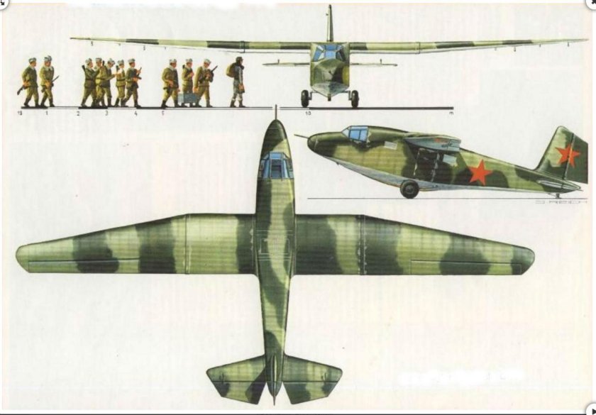 Десантные планеры "Грибовский-29" (г-11)