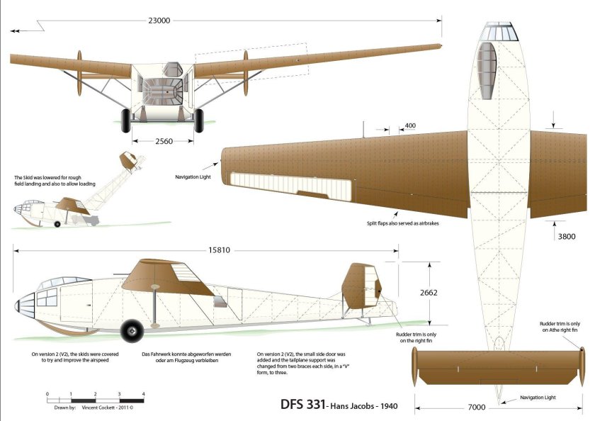 DFS 230 планер