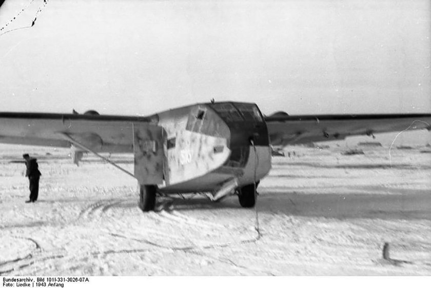 Транспортный планер go 242