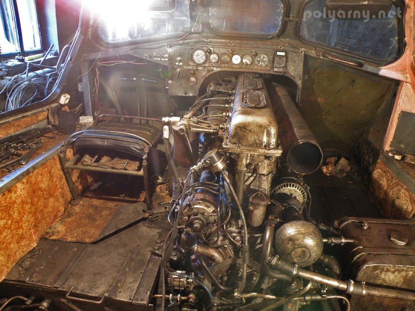 ГТТ вездеход внутри