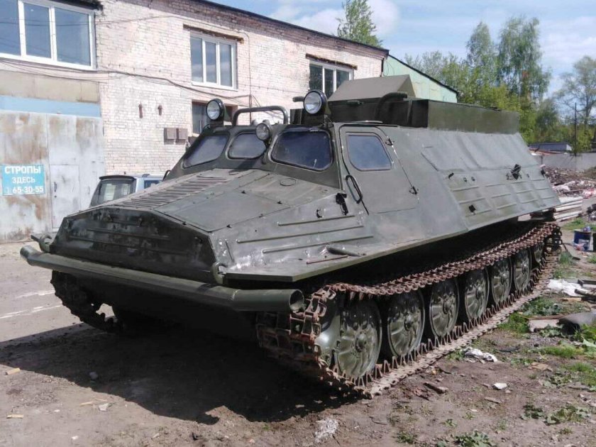 Гтт гусеничный тягач