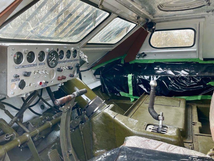 Кабина вездехода МТЛБ