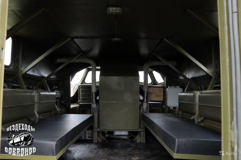 ГТТ вездеход салон