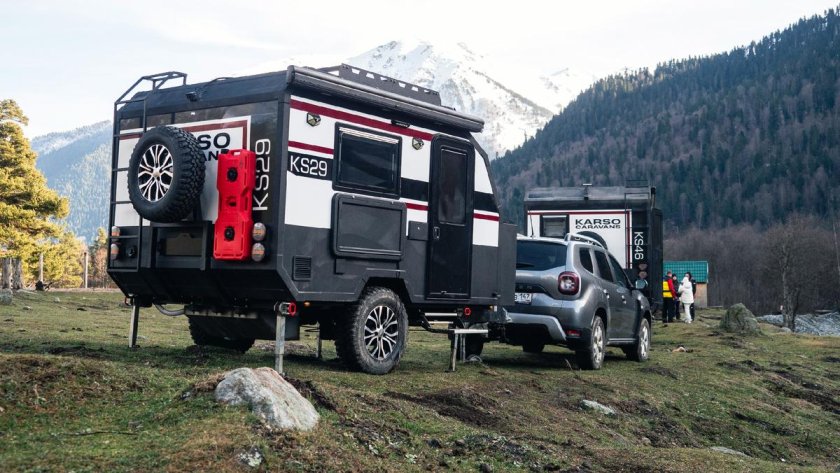 Внедорожный прицеп кемпер российского производства