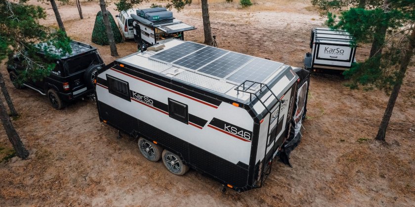 Lotus Trooper Caravan