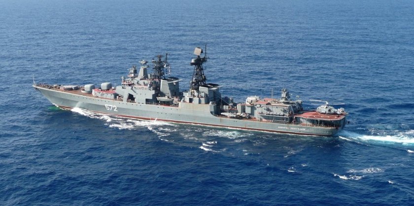 Адмирал Виноградов большой противолодочный корабль