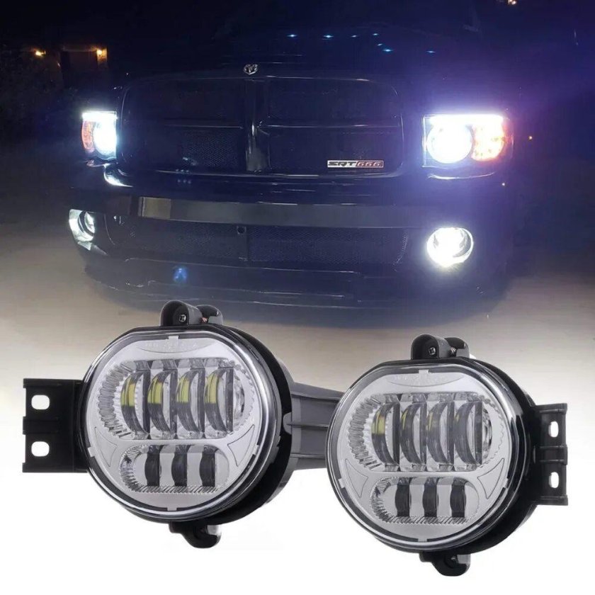 Фары led dodge Ram 1500