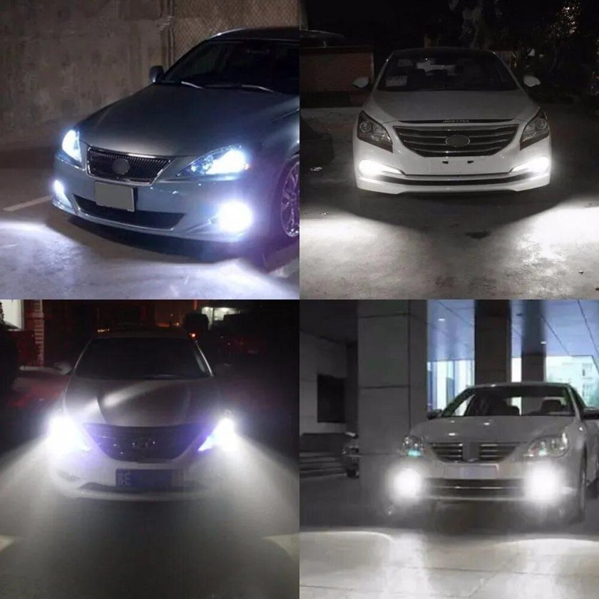 Led Fog Lamp 6000 k противотуманные светодиодные фары