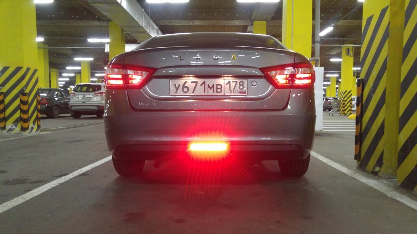 Противотуманный фонарь Лада Веста