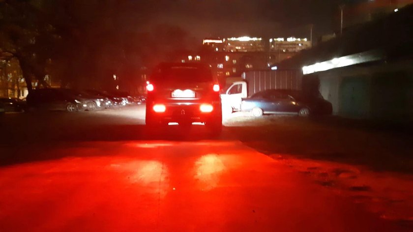 Задние противотуманные фонари