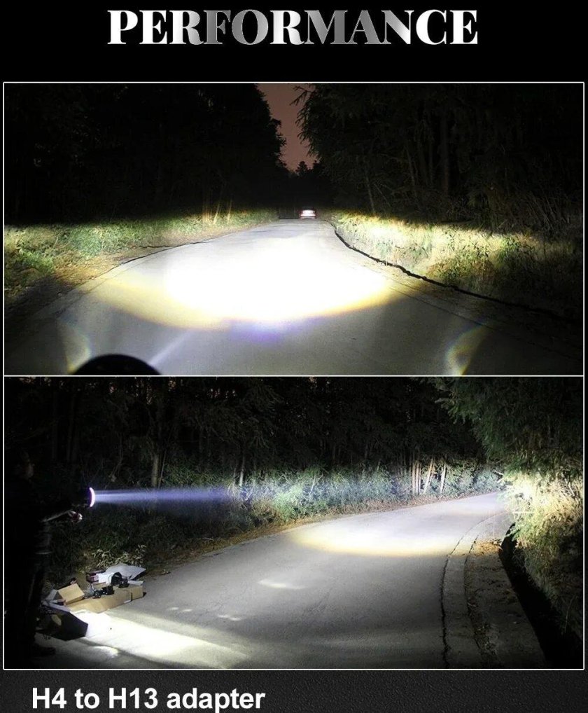 Светодиодная фара, Ближний свет, с светотеневой границей , 30 ватт