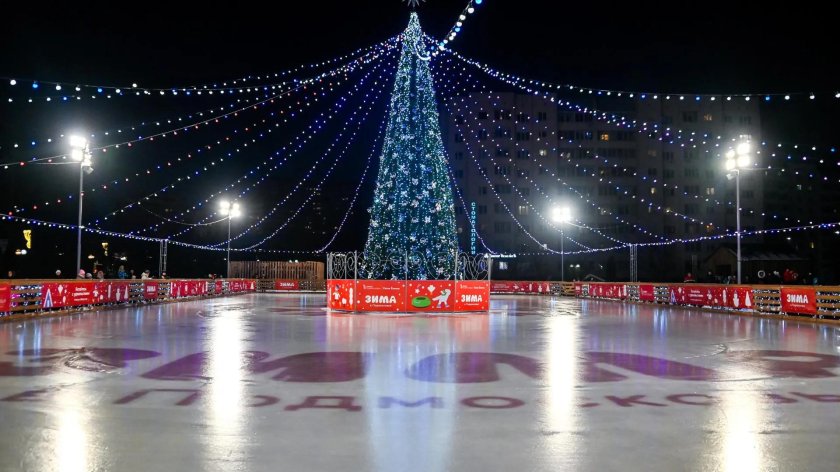 Большой каток елагин остров