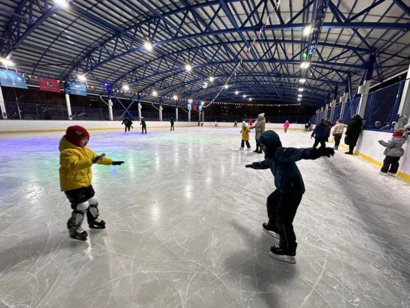 Парк Яуза каток