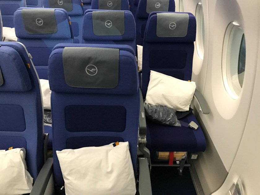 A350 Lufthansa салон