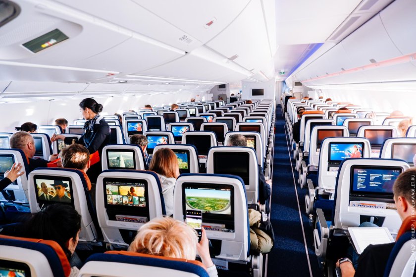 Аэробус а350 Аэрофлот салон