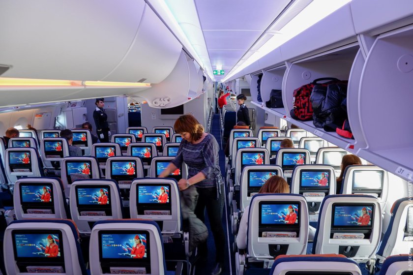 А350-900 Аэрофлот салон