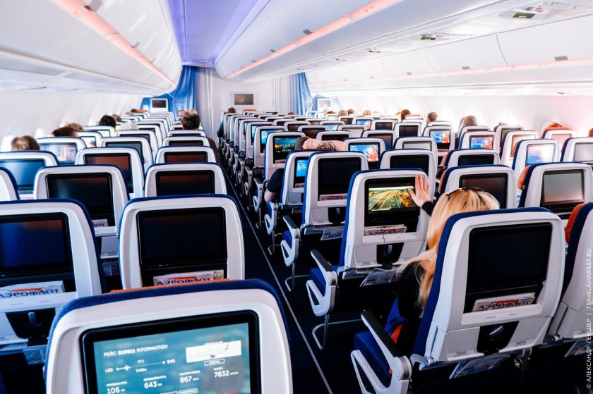 Airbus a350 Аэрофлот салон