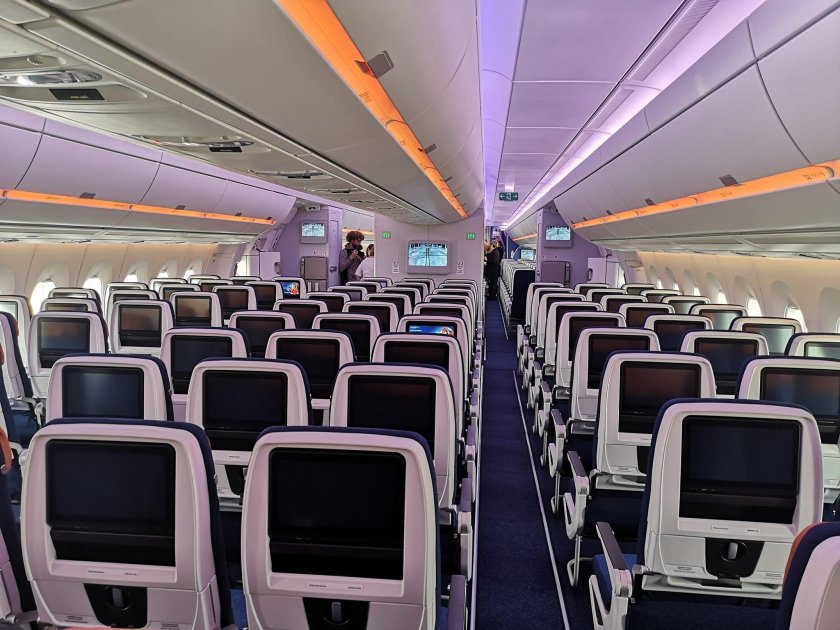 Airbus a350-900 Аэрофлот салон