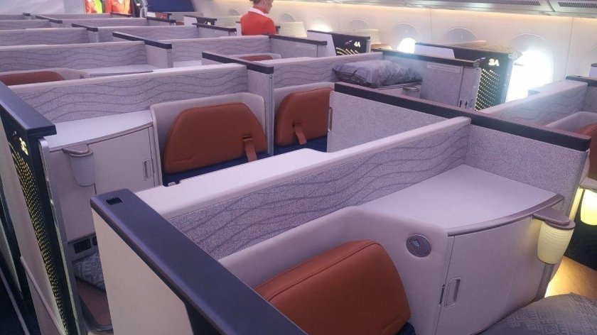 Airbus a350 Аэрофлот салон