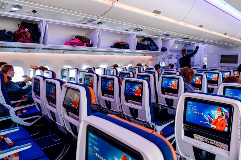 Аэрофлот салон комфорт а350-900