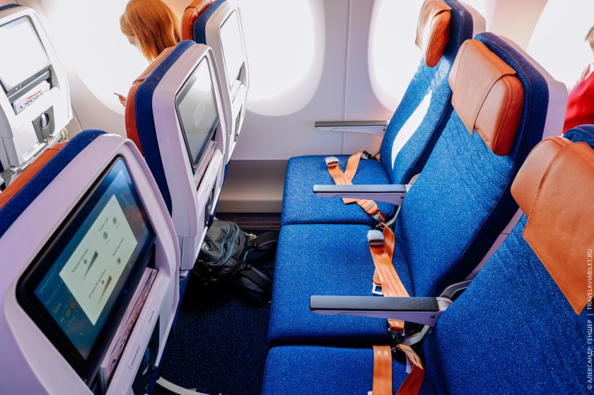 Аэробус а320 Аэрофлот салон