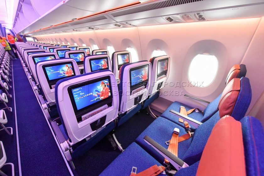 А350-900 Аэрофлот салон