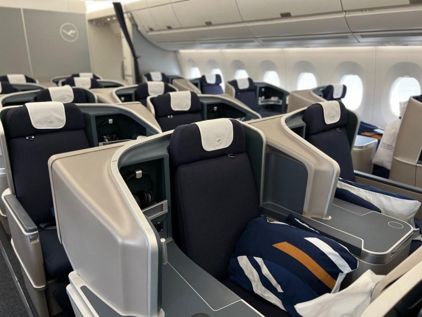 Lufthansa a350 Business class
