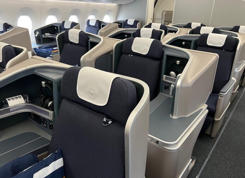 Lufthansa a350 Business class