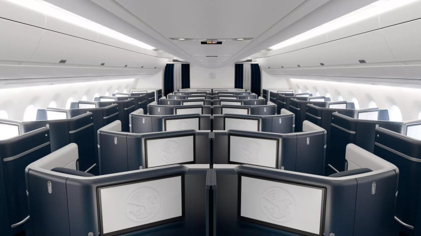 Air France a220 Business class