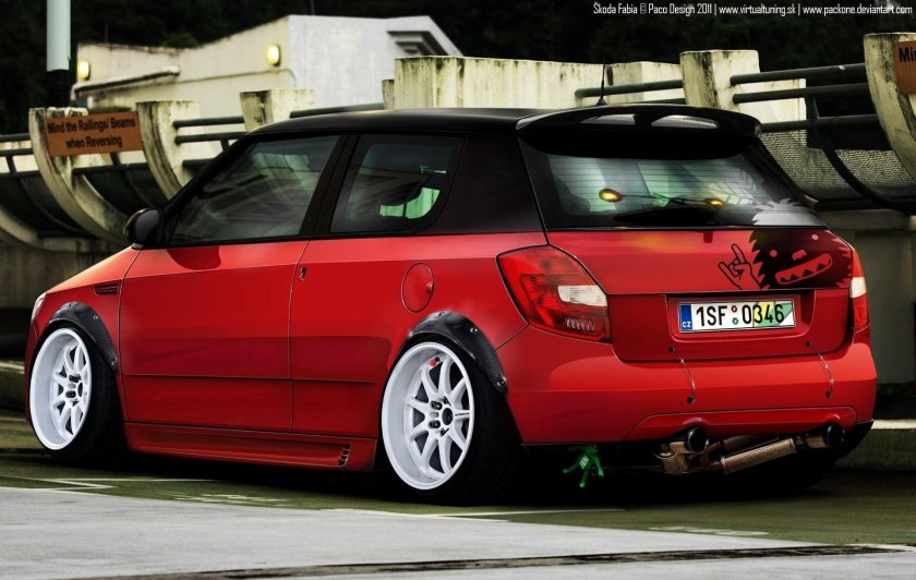 Skoda Fabia mk2 Tuning