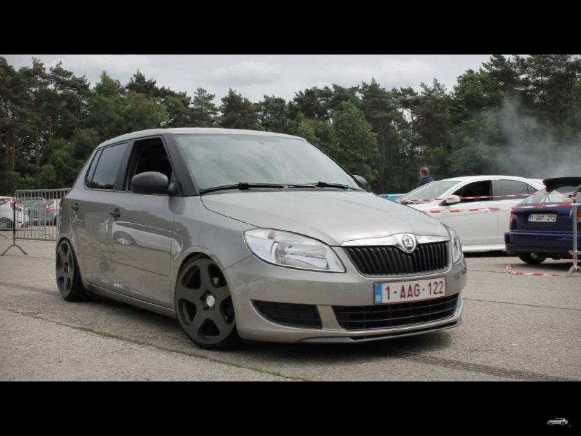 Skoda Fabia 2 тюнинг