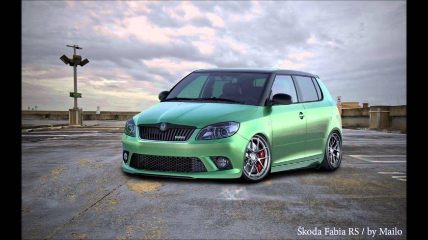 Skoda Fabia 2012 Tuning