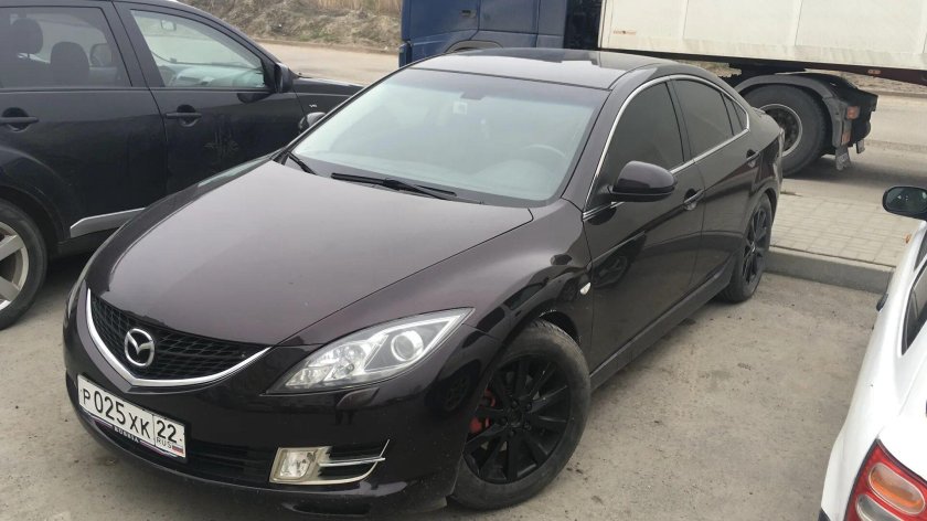 Mazda 6 GH темная вишня