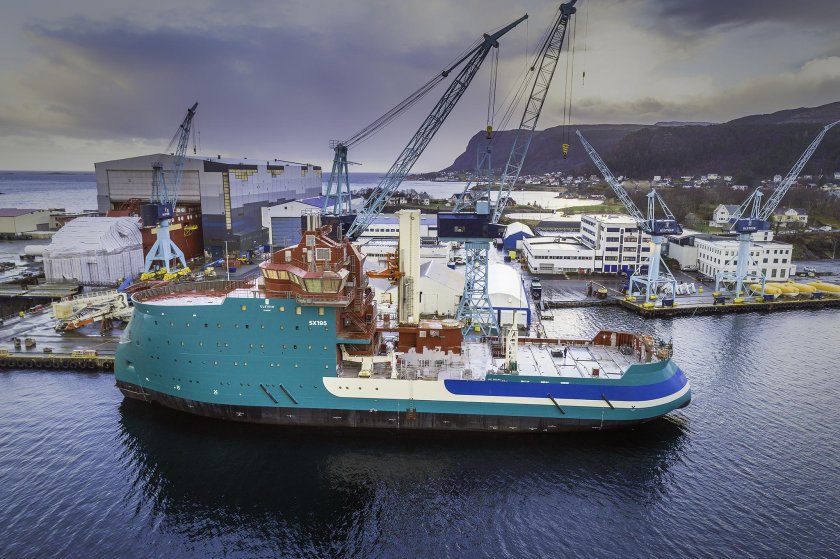 Норвегия завод верфь