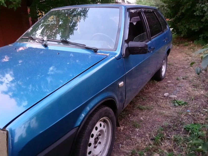 ВАЗ 2109 синий металлик