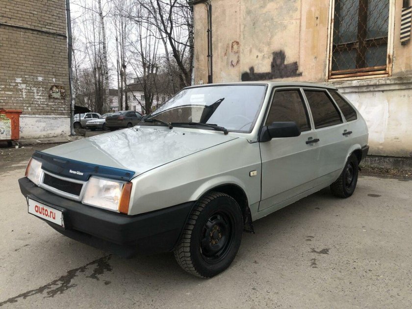 Ваз 2109 серебристая
