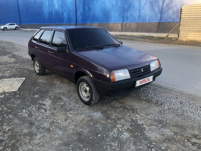 Ваз 2109 фиолетовая