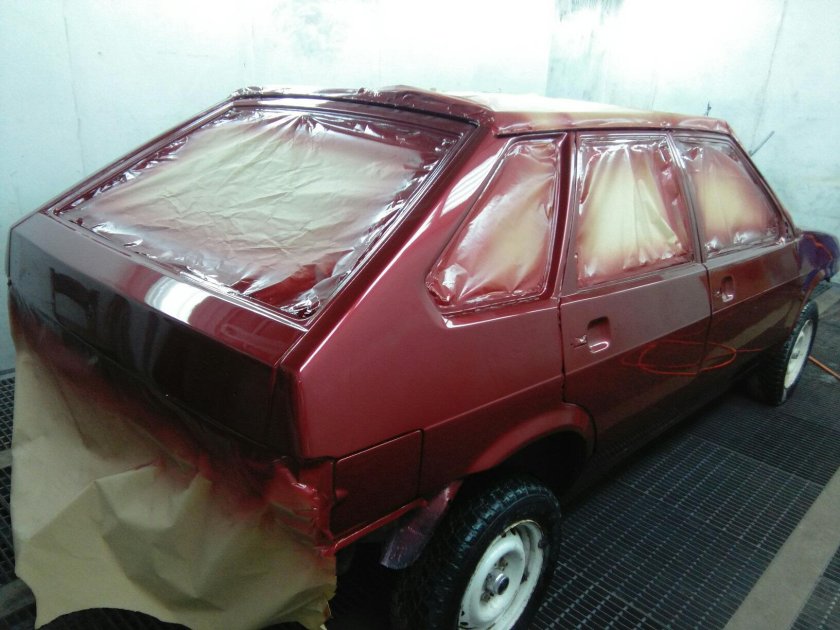 ВАЗ 2108 цвет Виктория