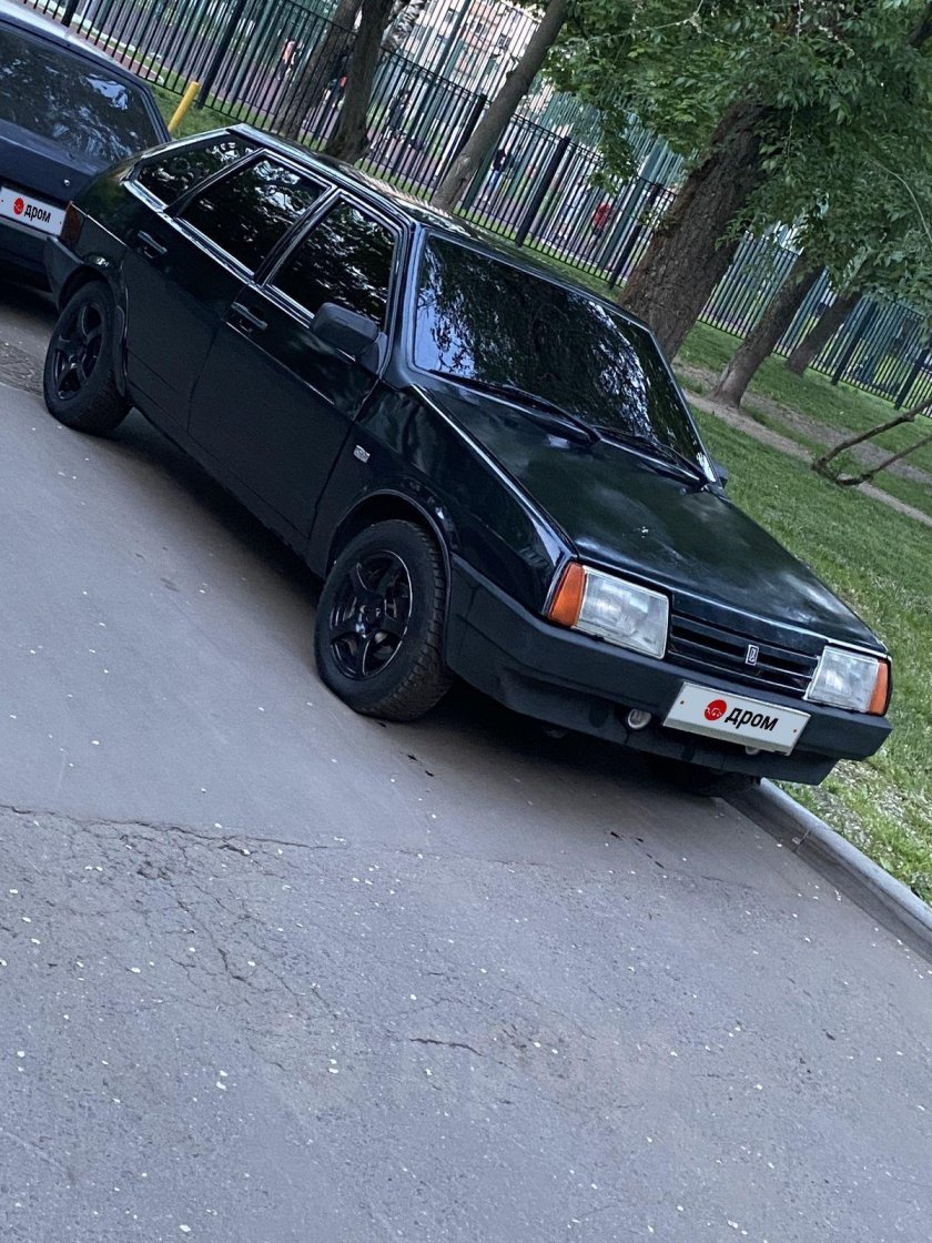 ВАЗ 2109 черная Сток
