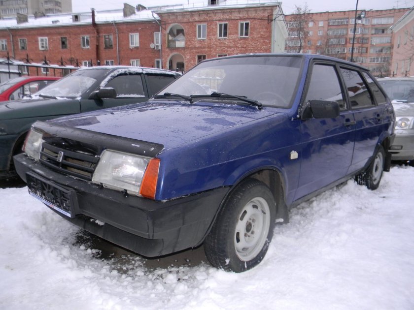 ВАЗ Спутник 2109 цвет мокрый асфальт