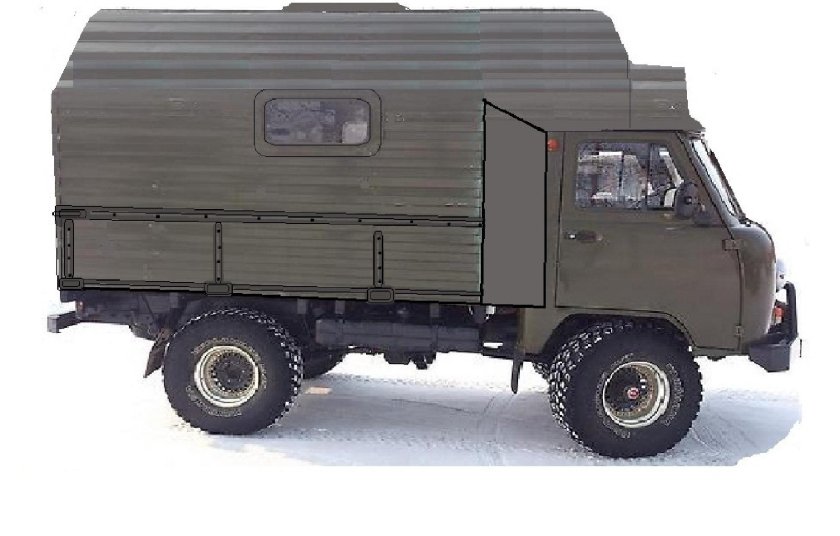 УАЗ 452 фермер бортовой