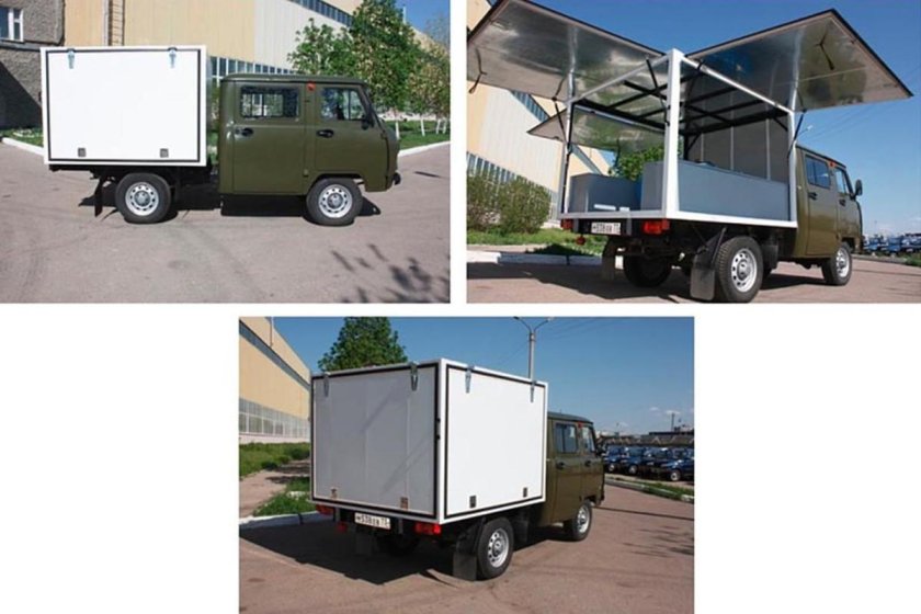 УАЗ-330365 изотермический фургон