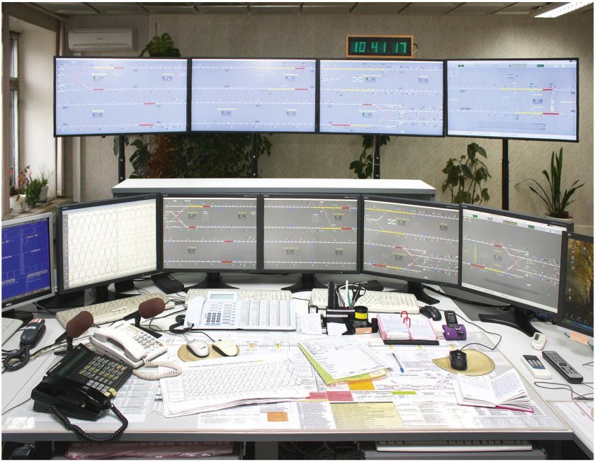 АРМ ДНЦ автоматизированное рабочее место поездного диспетчера