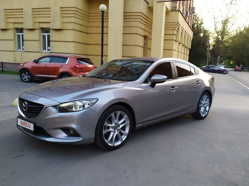 Mazda 6 GJ серебристая