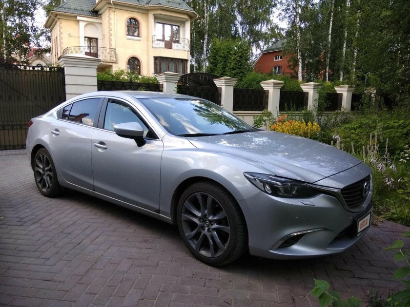 Мазда 6 серая