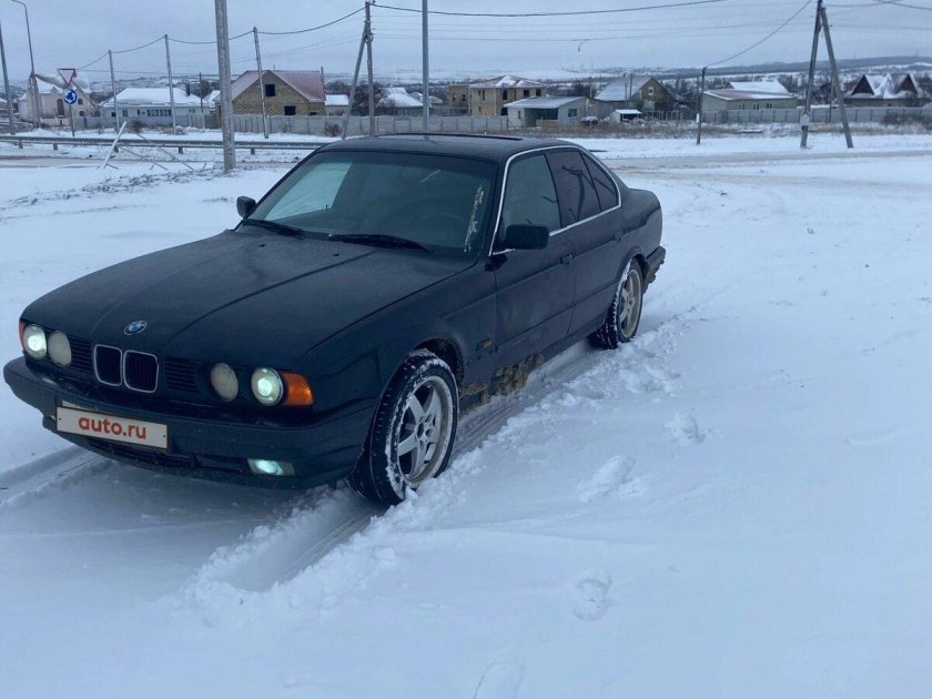 Bmw e34 1994 черная