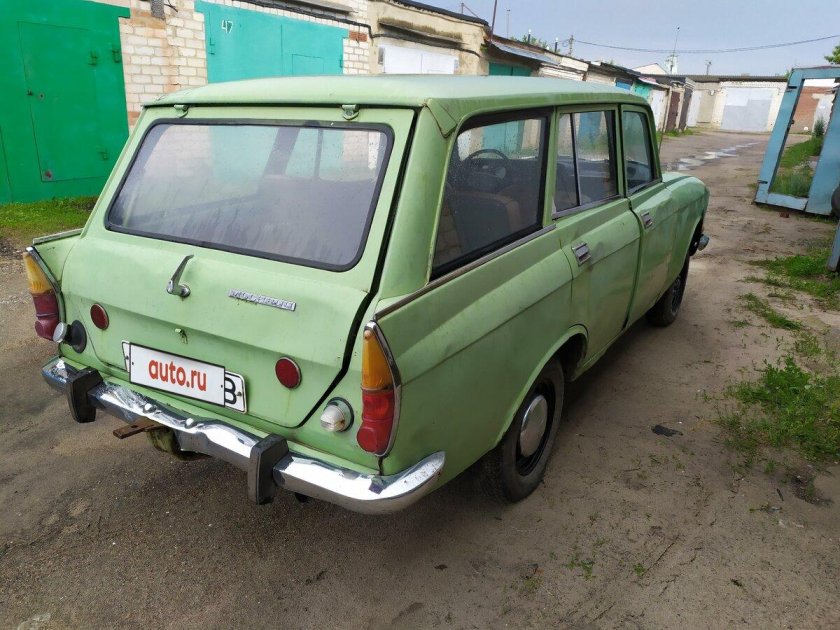 Москвич 2137 салатовый