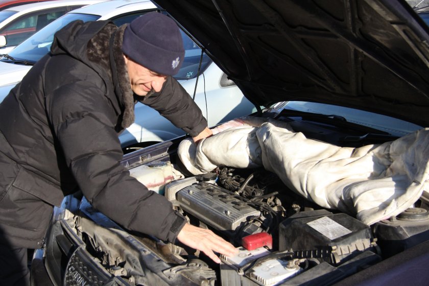 Холодный пуск двигателя